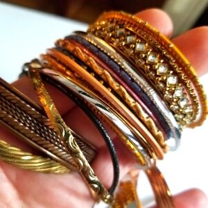 Bracelet lot vintage to now bracelets bangle cuff rescue box jewelry